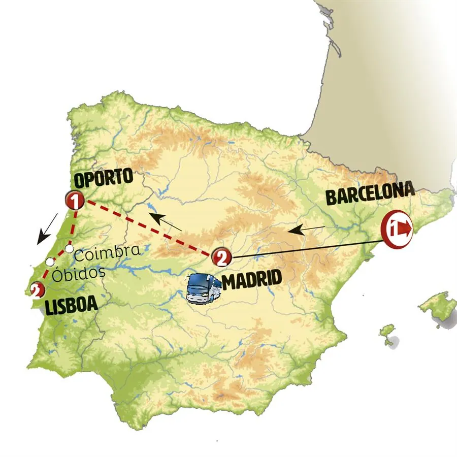 Barcelona, Madrid y Portugal - imagen 1