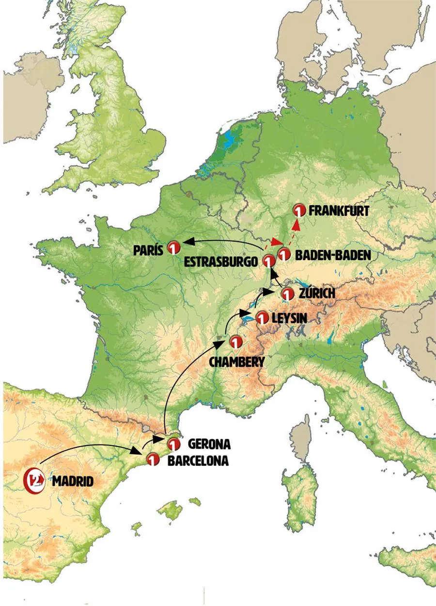 España y Suiza con Alsacia y Selva Negra - imagen 1