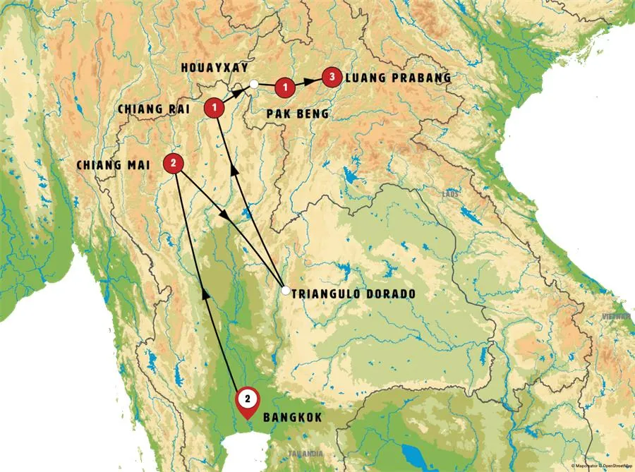 Bangkok, Norte de Tailandia y Laos Exclusivo con Mekong - imagen 1
