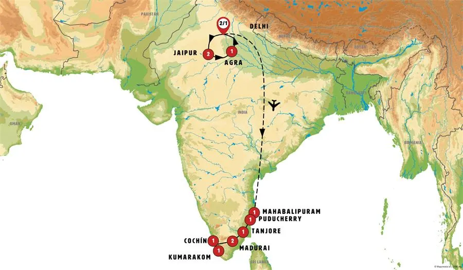 India del Norte y Sur Mágico - imagen 1