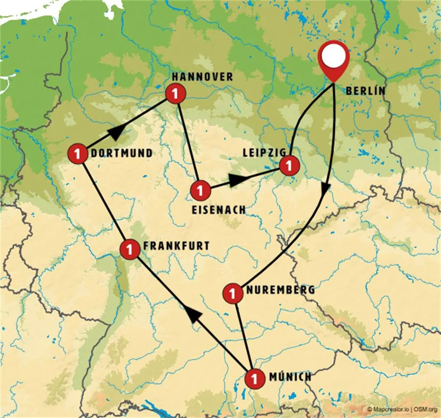 Ruta de Grandes Ciudades y Castillos - imagen 1