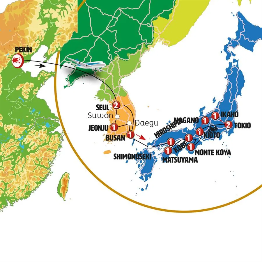 Pekín y Clásicos de Corea y Japón Fin Tokio - imagen 1