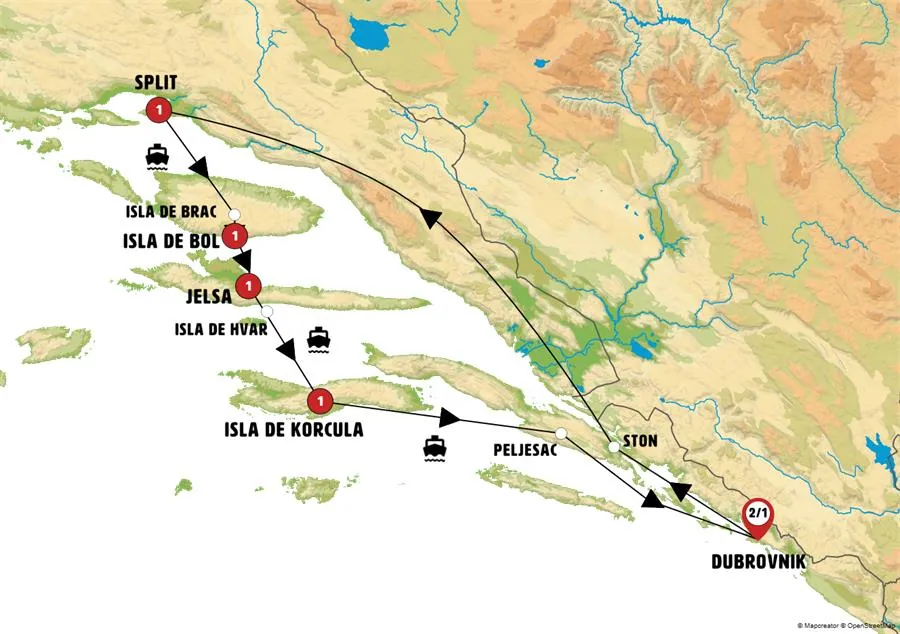 Dubrovnik e Islas de Costa Dálmata - imagen 1