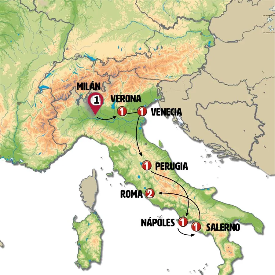 Paisajes de Italia con Sorrento - imagen 1