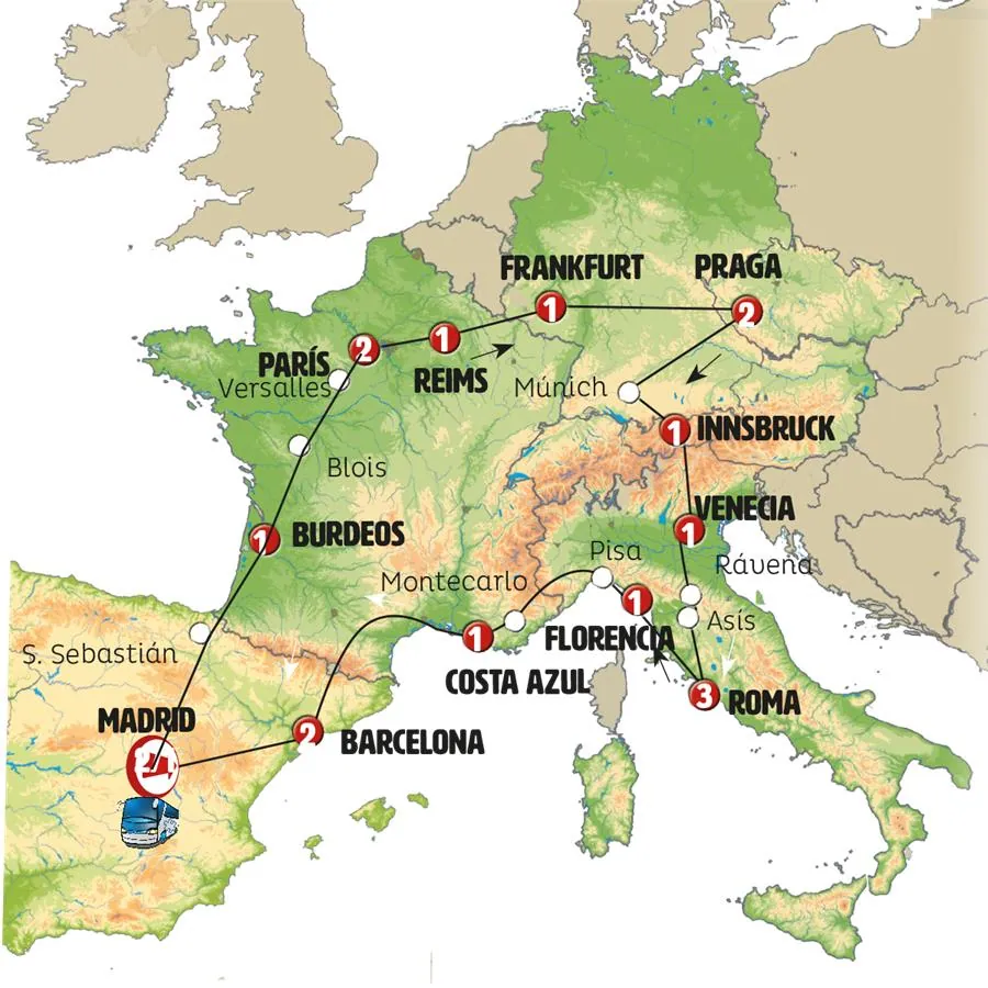 Gran Europa Turista Bcn 2 Noches - imagen 1