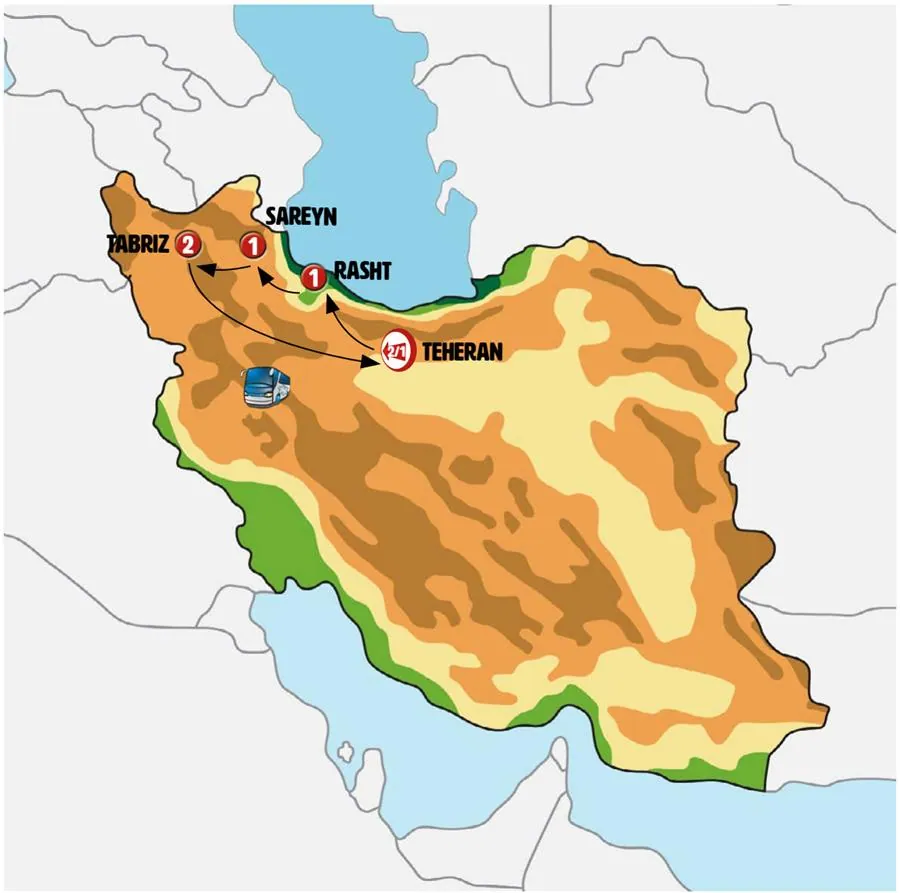 Irán: Azeríes y Mar Caspio - imagen 1