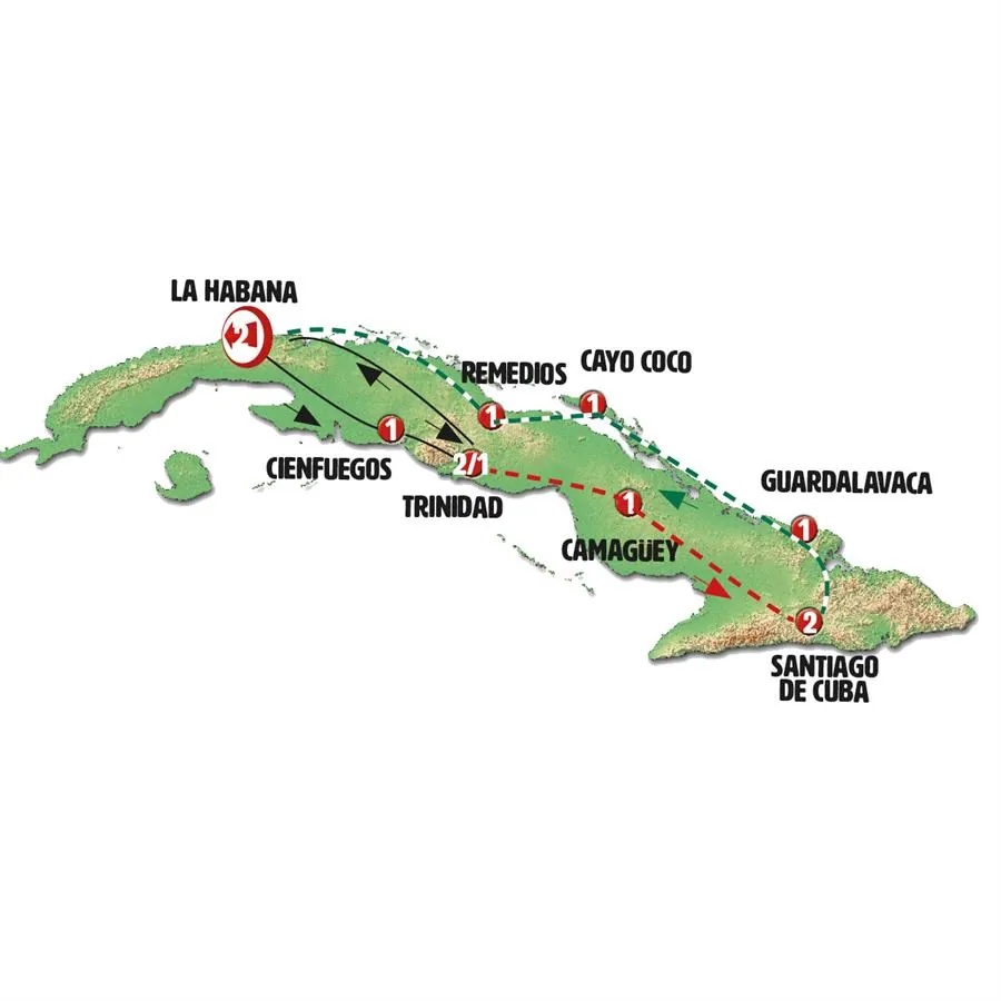 Cuba de Oeste a Este - imagen 1