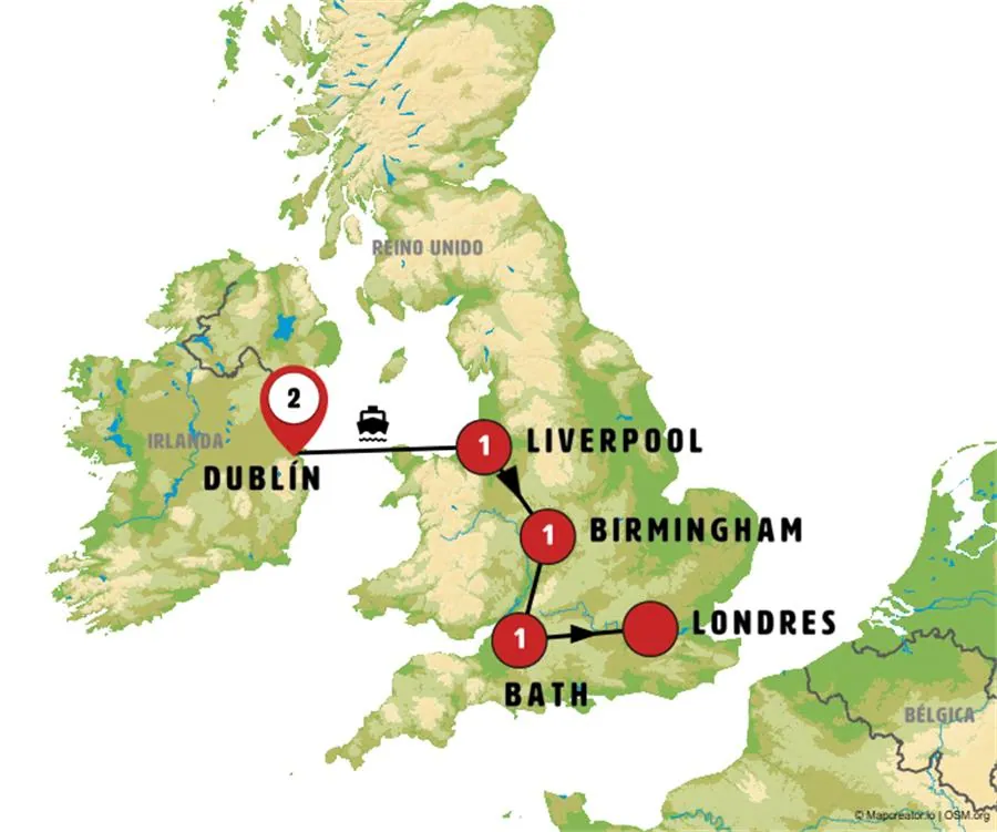 De Dublín al Sur de Inglaterra - imagen 1