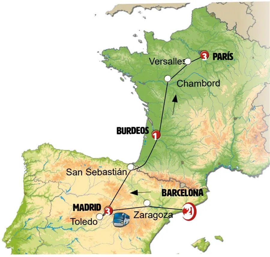 Barcelona, Madrid y París - imagen 1