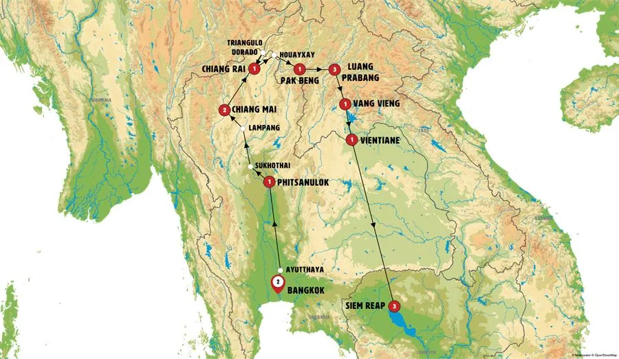 Tierras del Mekong: Tailandia, Laos y Camboya - imagen 1