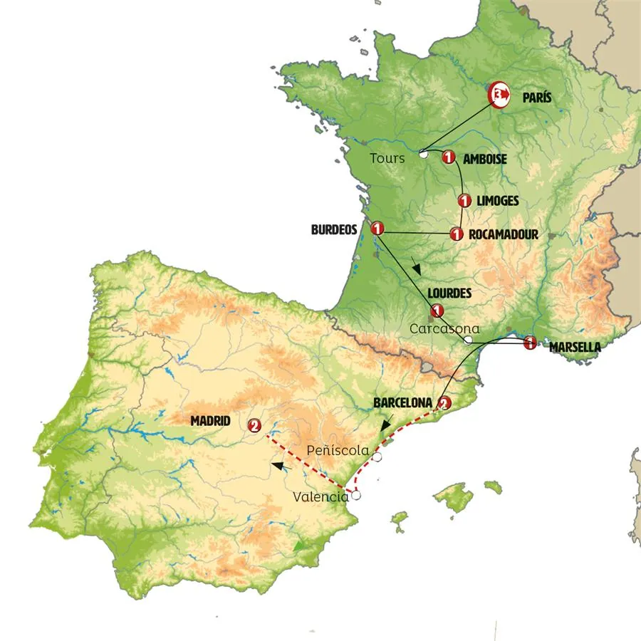 París, Todo Francia y España - imagen 1