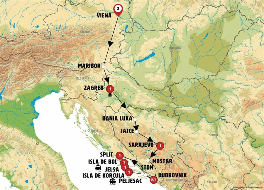 Viena y Croacia con Islas - imagen 1