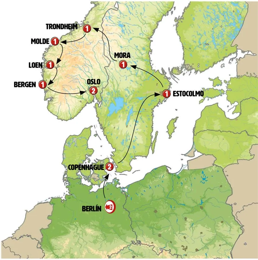 Vuelta Nórdica Inicio Berlín - imagen 1
