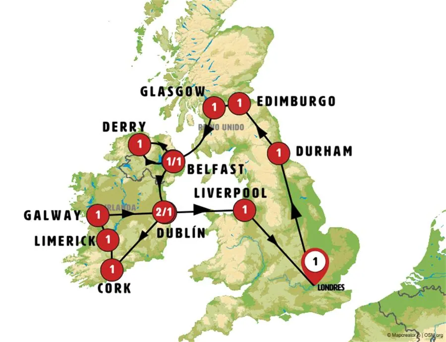Gran Ruta Británica e Isla Esmeralda - imagen 1
