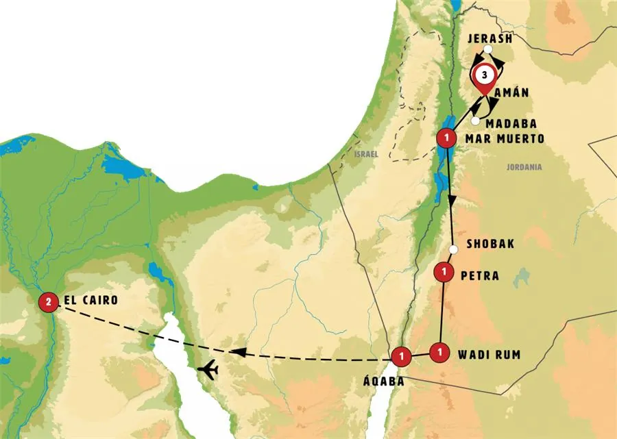 Jordania Inolvidable y el Cairo - imagen 1