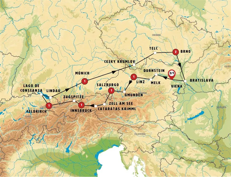 Austria, Baviera y Moravia - imagen 1