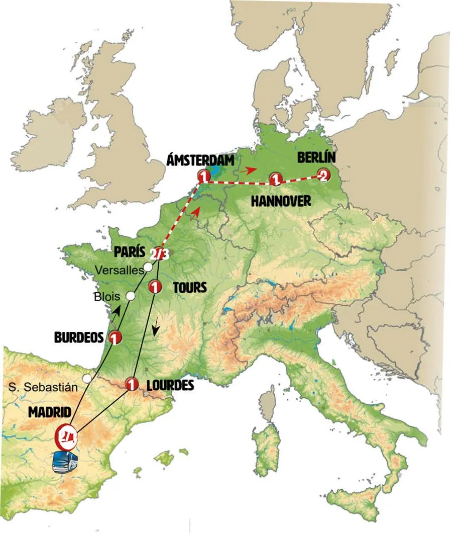 Madrid y París con Lourdes Turista - imagen 1