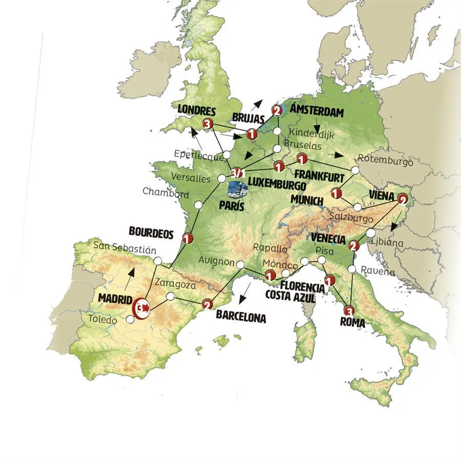 Capitales y Paisajes de Europa - imagen 1
