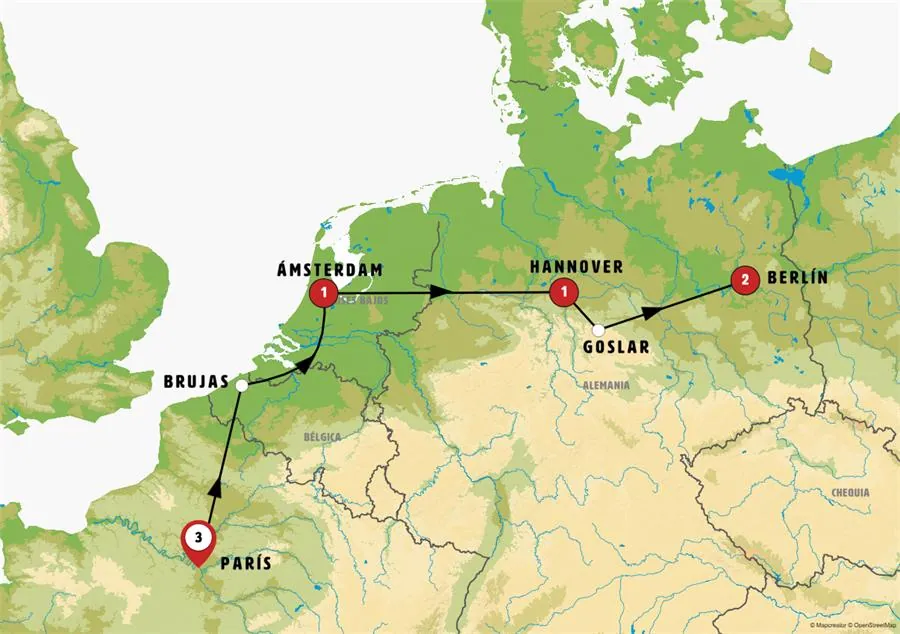 París, Países Bajos y Berlín - imagen 1