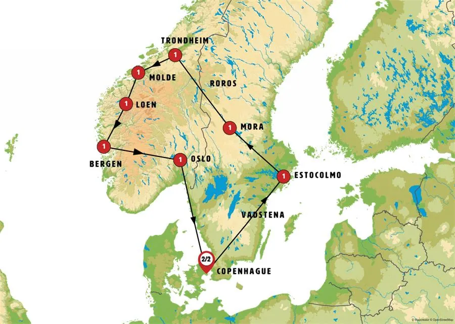 Vuelta Nórdica Inicio Copenhague - imagen 1