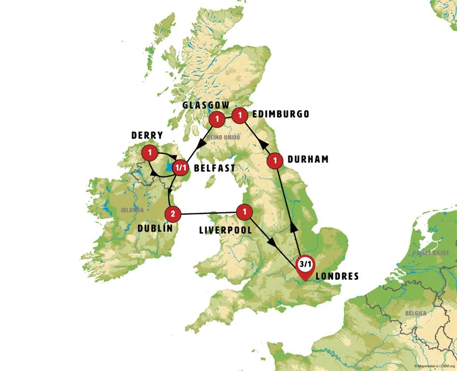 Gran Ruta Británica e Irlandesa con Londres - imagen 1