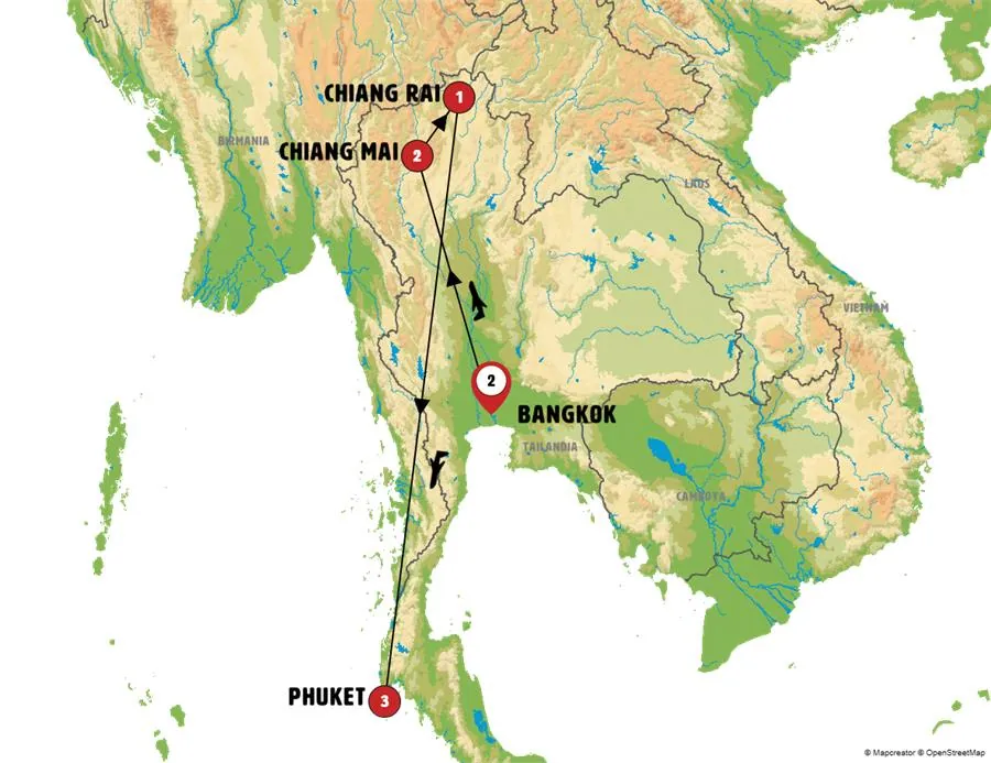 Bangkok, Triángulo Dorado y Phuket - imagen 1