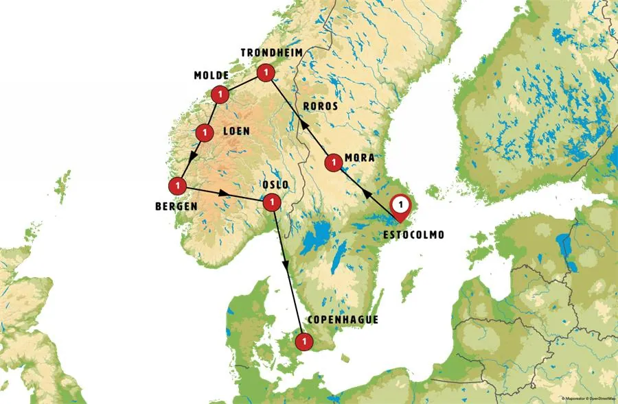 Fiordos Legendarios Fin Copenhague - imagen 1