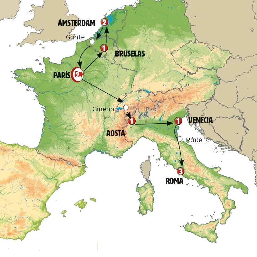 Dulces Recuerdos de Europa Fin Roma - imagen 1
