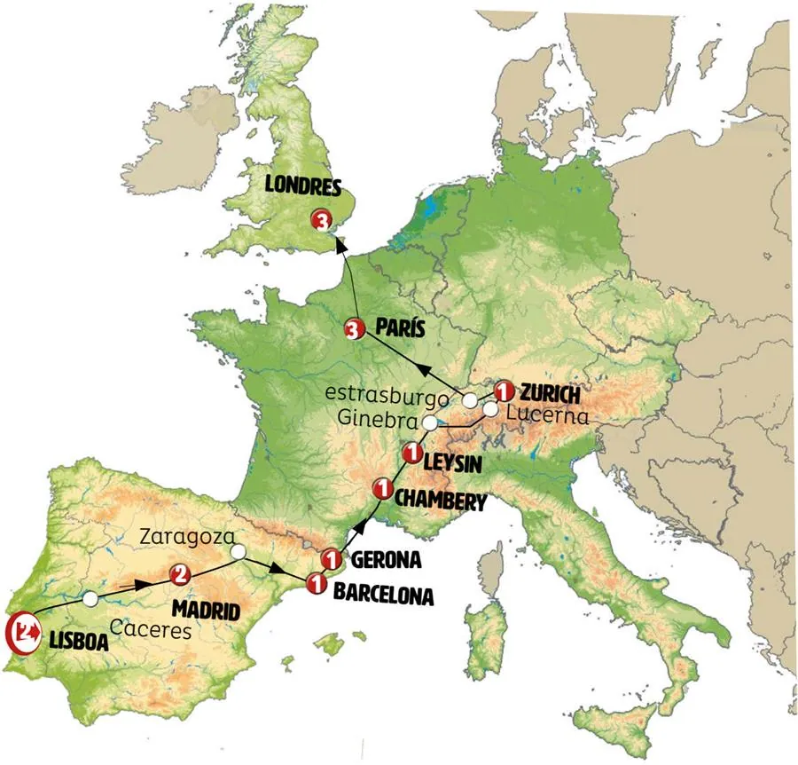 De Lisboa a París con Londres - imagen 1
