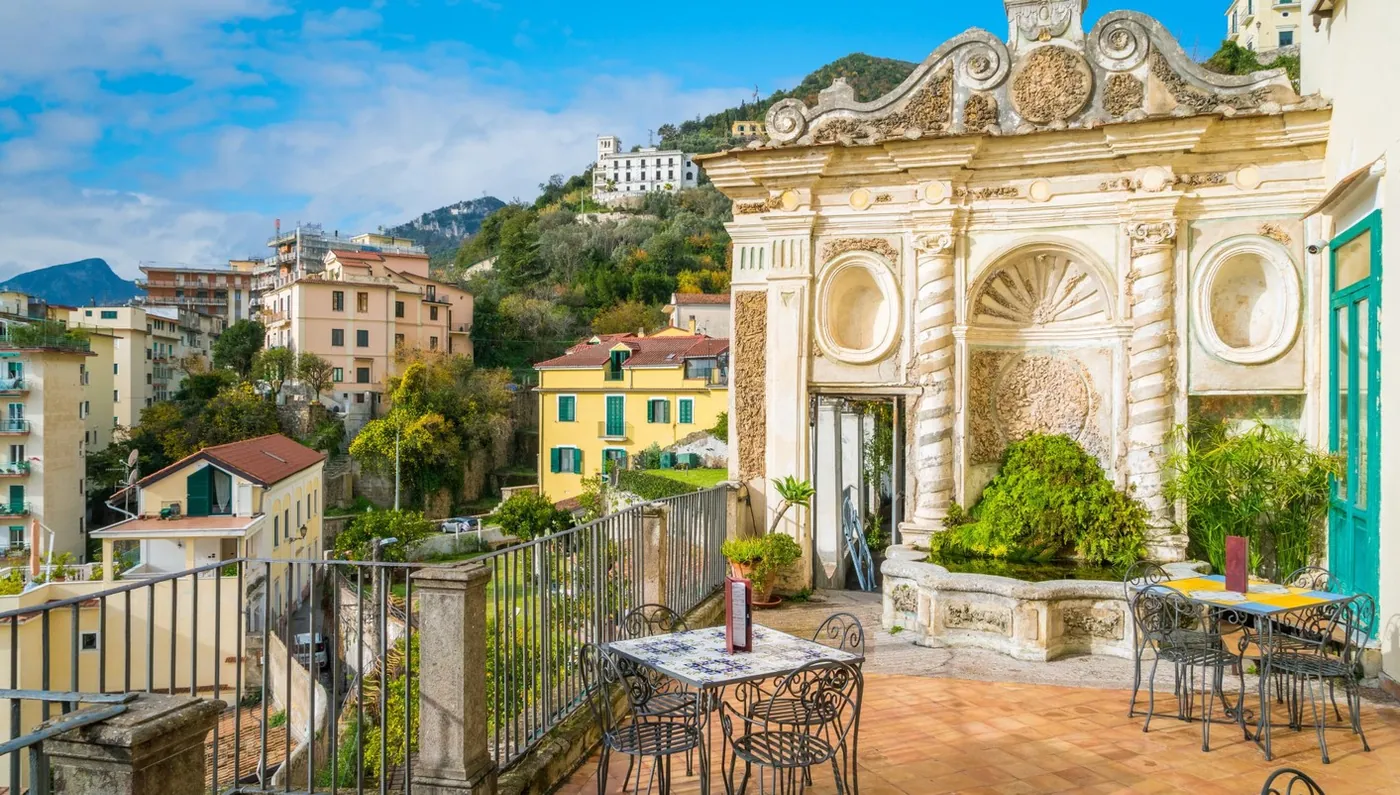 Paisajes de Italia con Sorrento