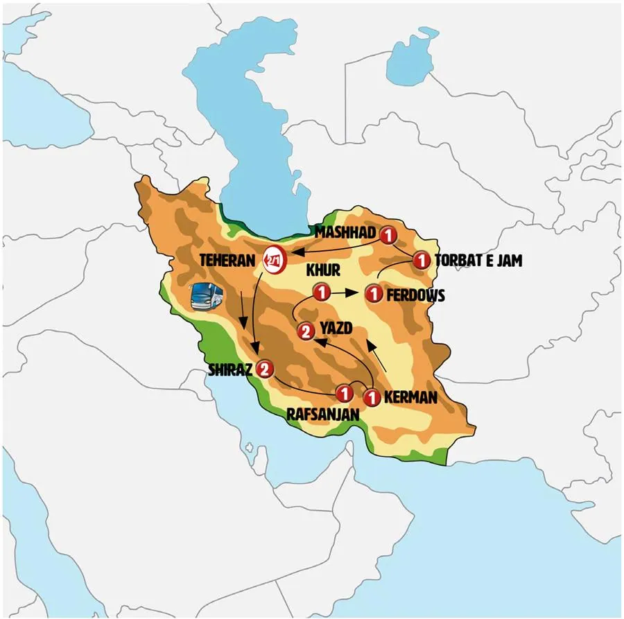 Antigua Persia, Persépolis y Mashad - imagen 1