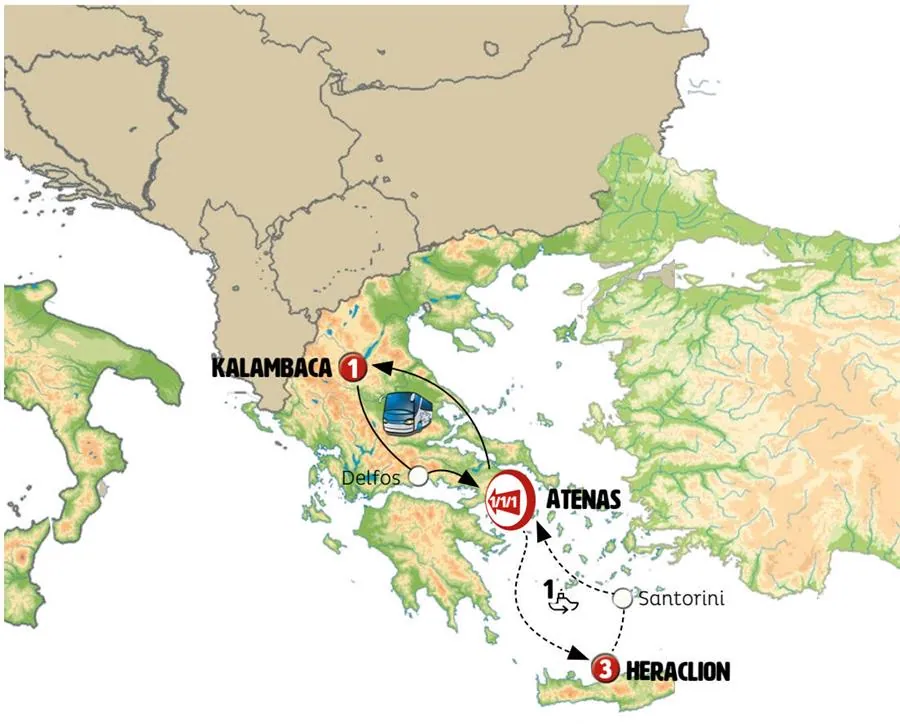 Creta y Norte de Grecia - imagen 1