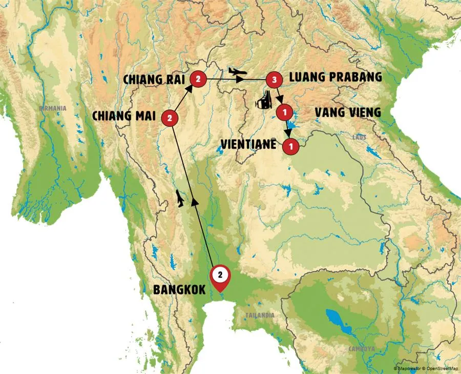 Bangkok, Norte de Tailandia y Paisajes de Laos - imagen 1