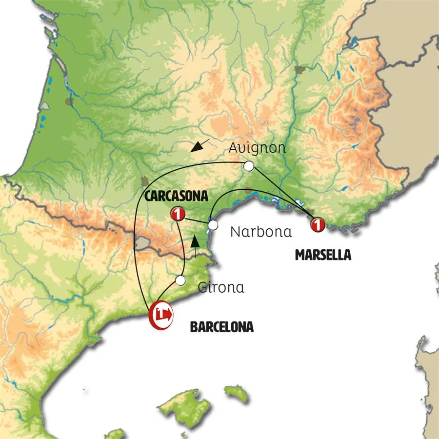 Cataluña, Sur de Francia y Provenza - imagen 1
