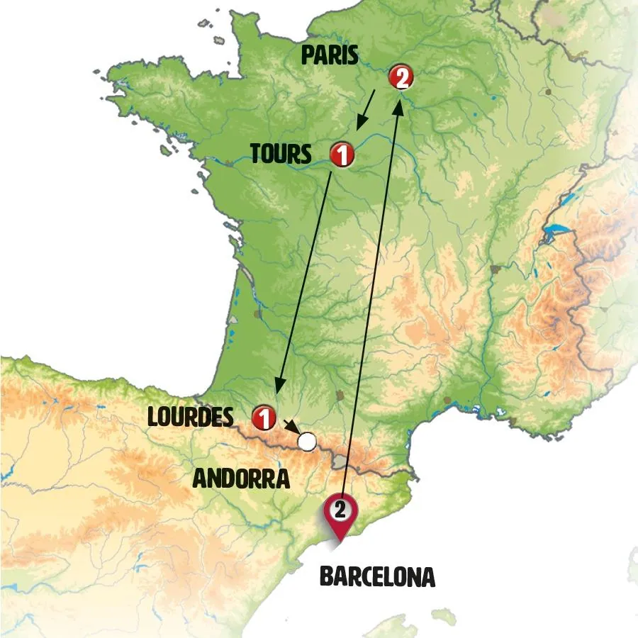 Barcelona y Encantos de Francia con Andorra - imagen 1