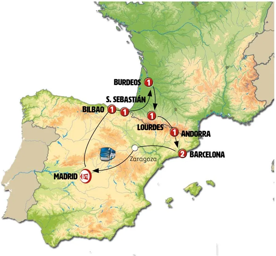 País Vasco, Andorra y Barcelona con Lourdes - imagen 1