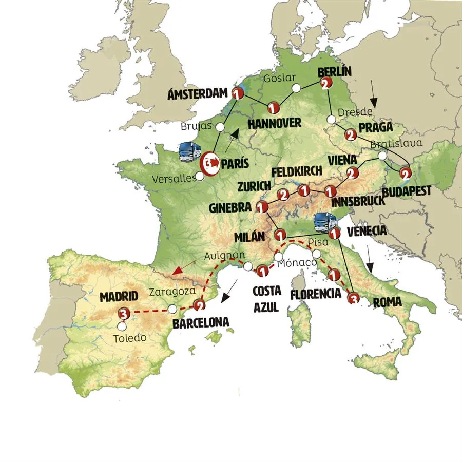 Gran Tour de Europa - imagen 1