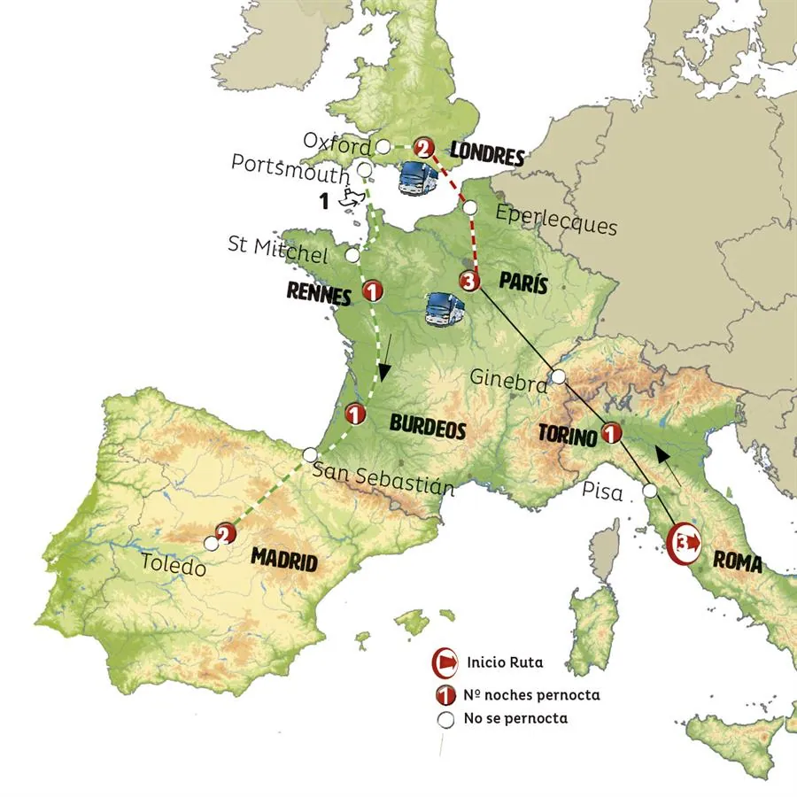 Contrastes de Europa (sin Alhambra) - imagen 1