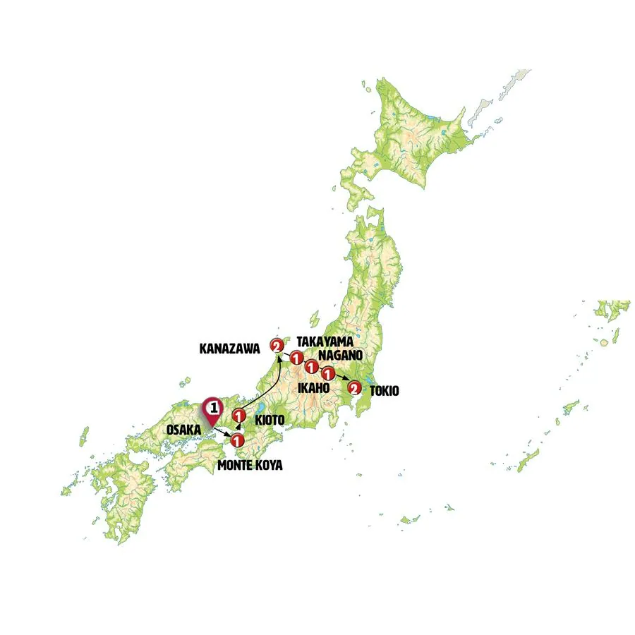 Japón Eterno y Tradicional con Alpes Japoneses - imagen 1