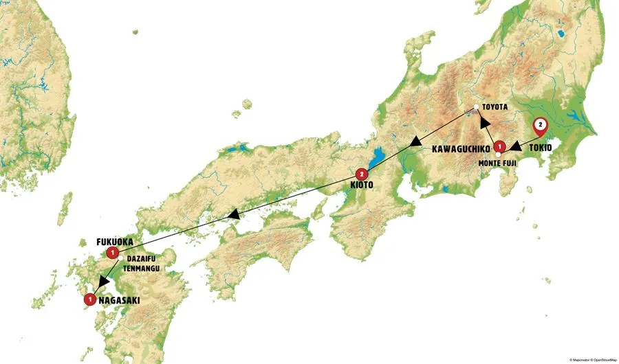Tokio, Monte Fuji, Kioto y Nagasaki - imagen 1