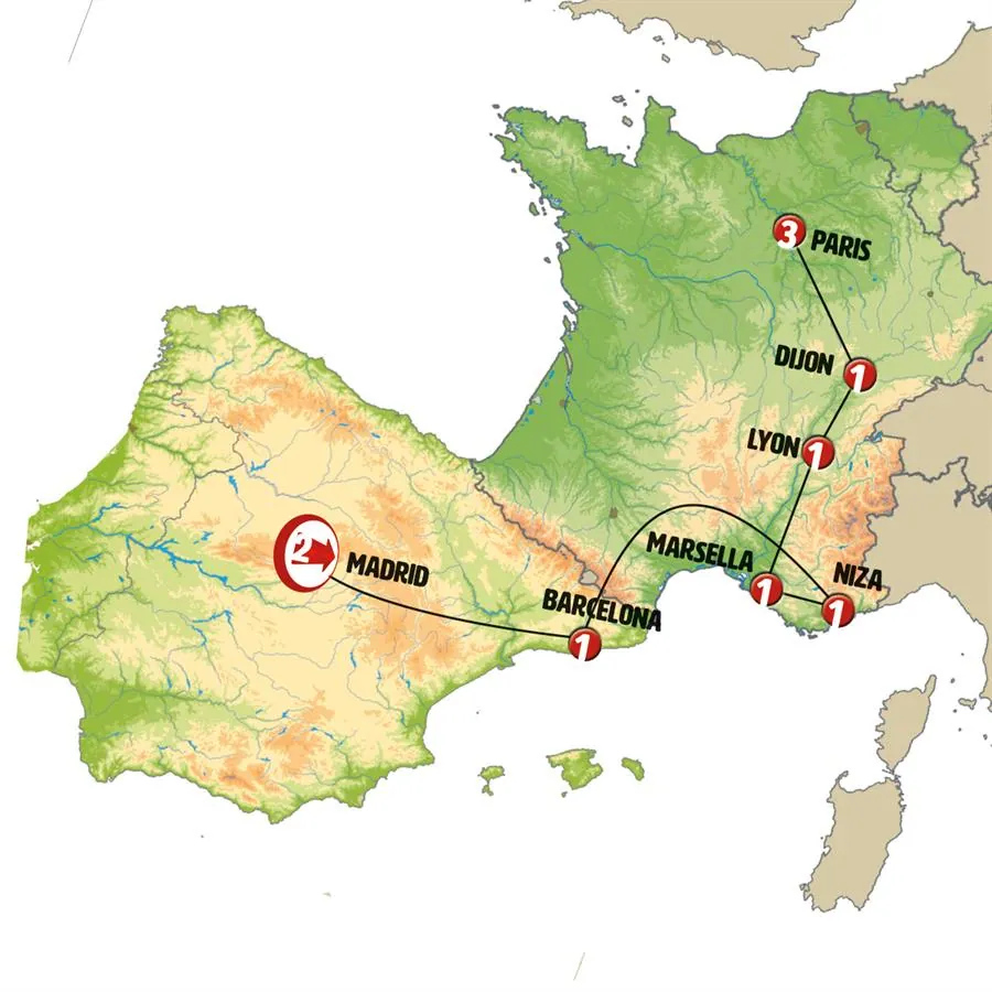 España, Tesoros de Provenza y Borgoña - imagen 1