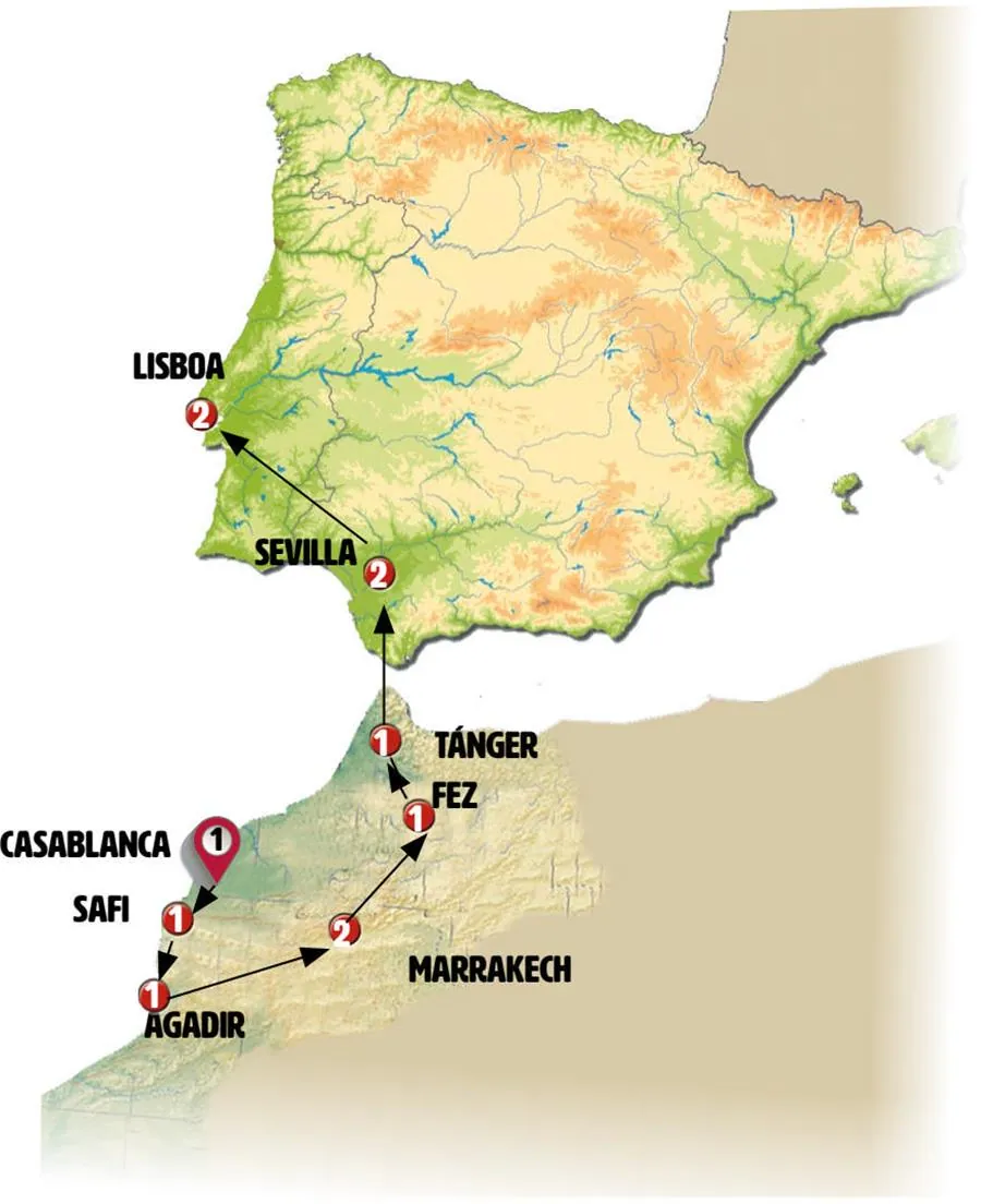 Ruta Atlántica, de Casablanca a Lisboa - imagen 1