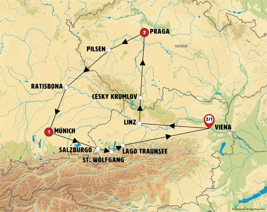 Austria, Bohemia y Baviera - imagen 1