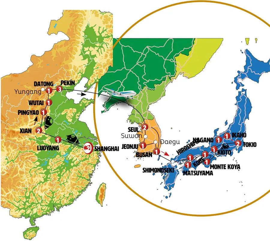 Encantos Asiáticos con Alpes Japoneses - imagen 1