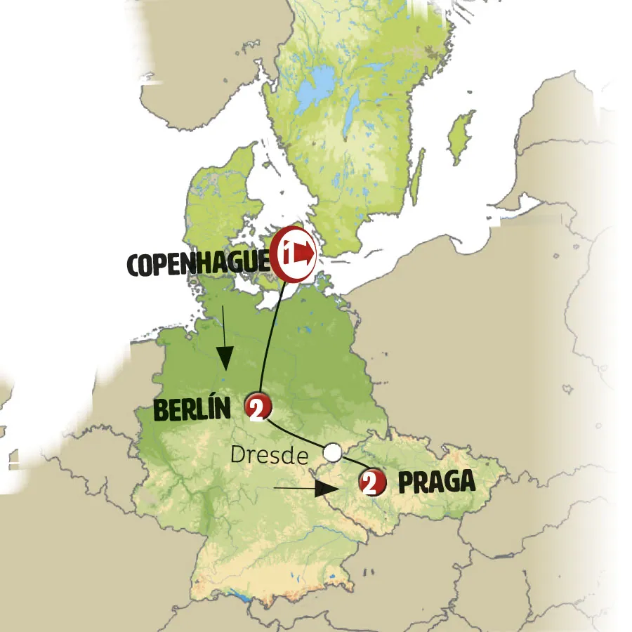 Copenhague, Berlín y Praga - imagen 1