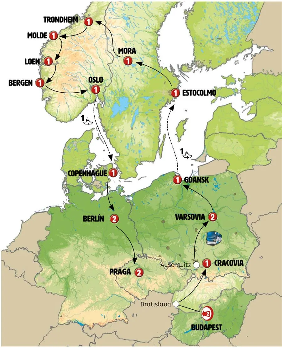 Hungría, Polonia y Fiordos Legendarios - imagen 1