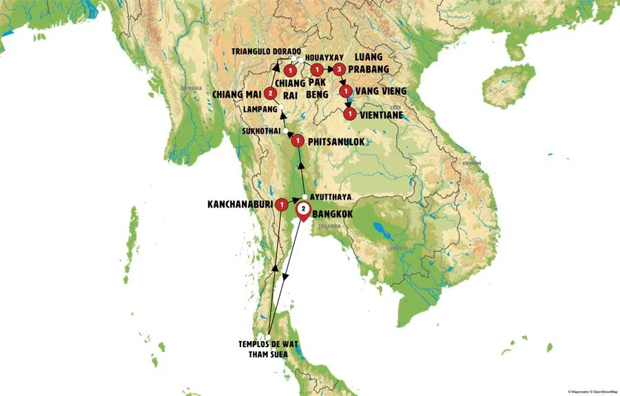 Gran Circuito de Tailandia y Laos Eterno - imagen 1