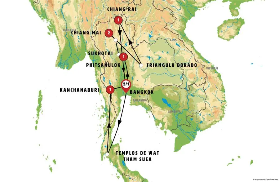 Tailandia al Completo con Kanchanaburi - Fin Bangkok - imagen 1