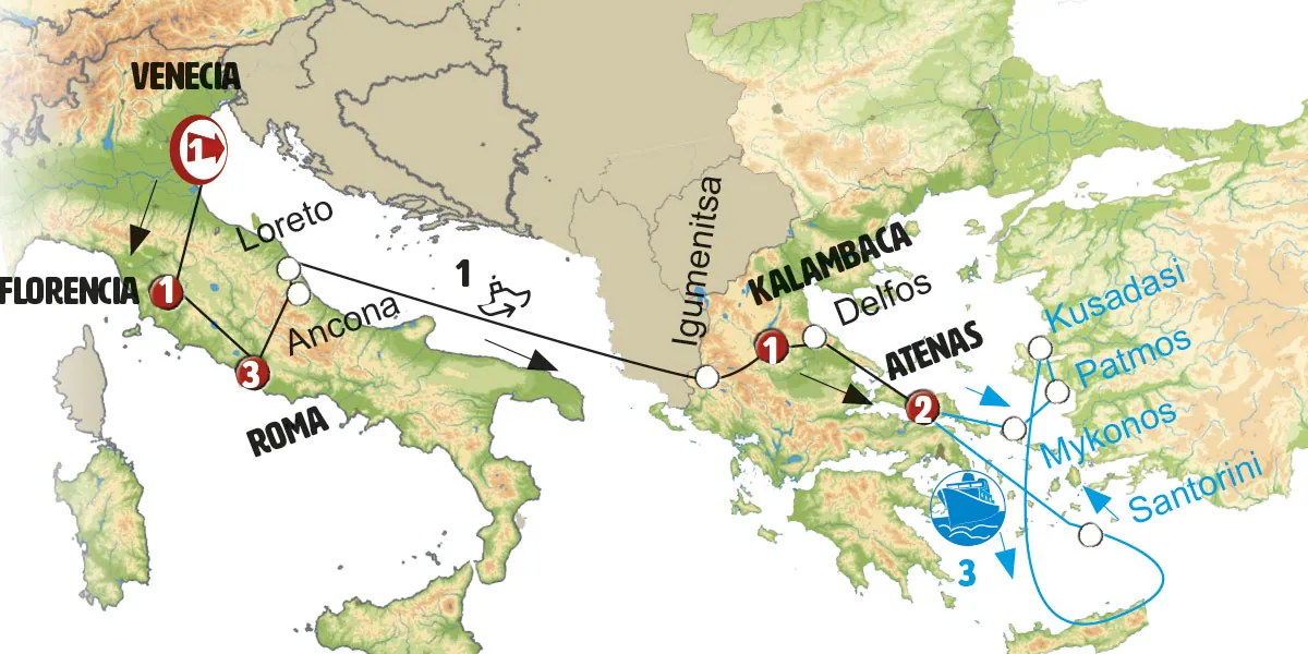 Italia, Grecia y Crucero por el Egeo Int - imagen 1