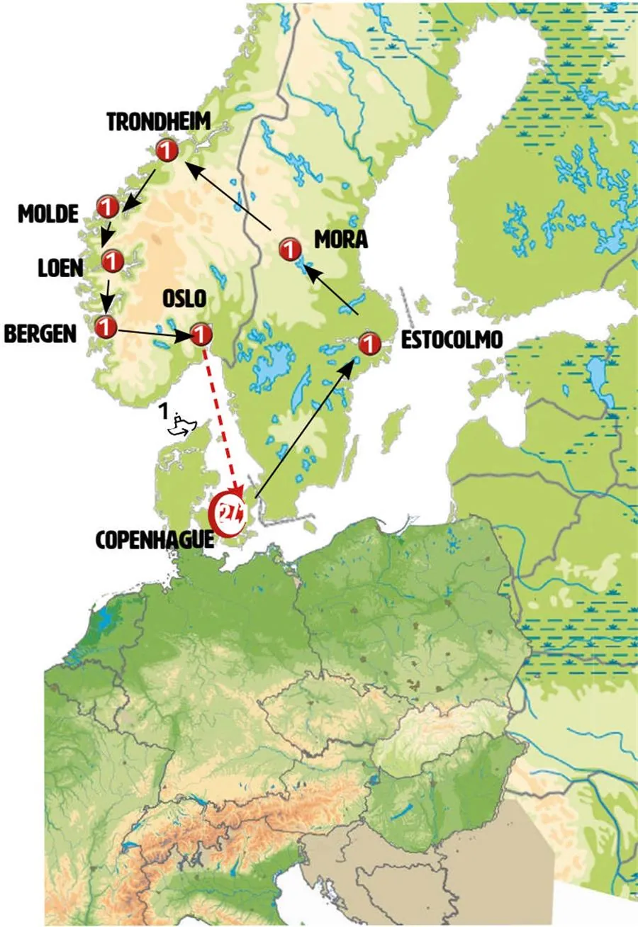 Vuelta Nórdica Fin Oslo - imagen 1